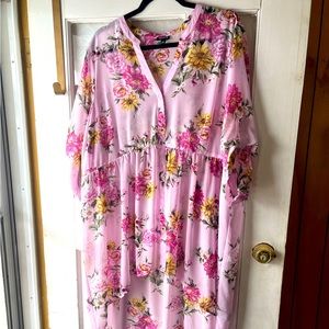 Torrid Sheer-ish Button Down Top